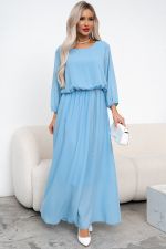 Платье Селеста (голубой) Р11-1088/9 Nikol