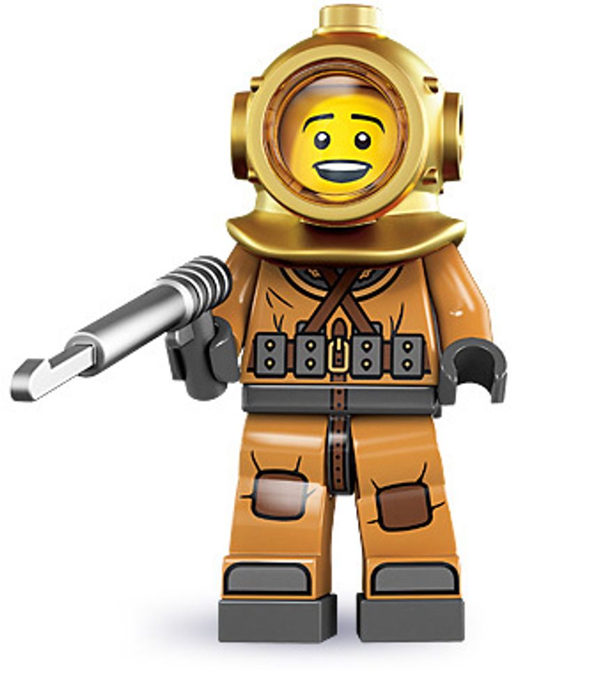 Минифигурка LEGO 8833 - 6 Дайвер