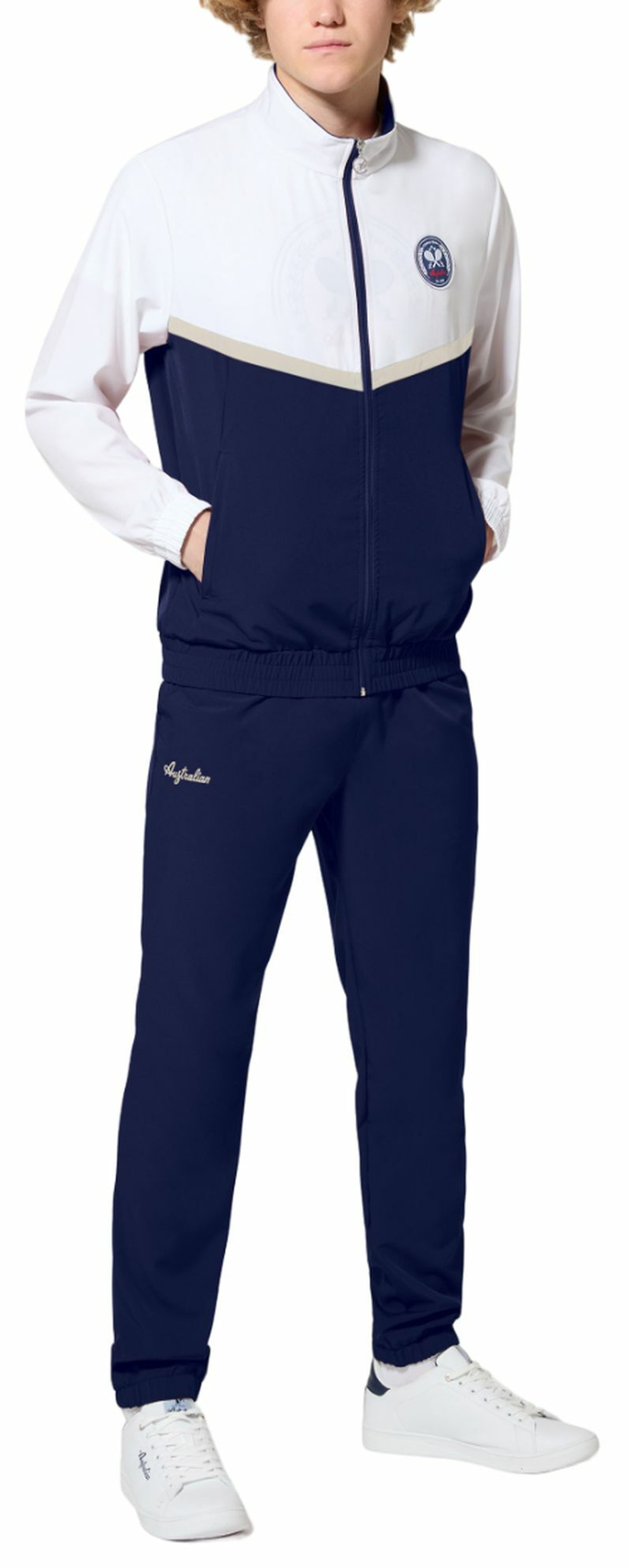 Мужской теннисный костюм Australian Slam Legend Tracksuit - разноцветный