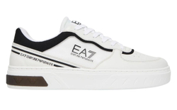 Мужские кроссовки EA7 Unisex Woven Sneaker - white/black