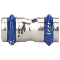 Муфта VARMEGA двухраструбная Inox Press 28x28