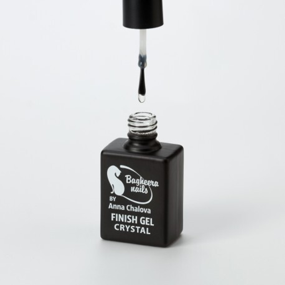 Топ без липкого слоя Bagheera Nails B-12 CRYSTAL, 10мл