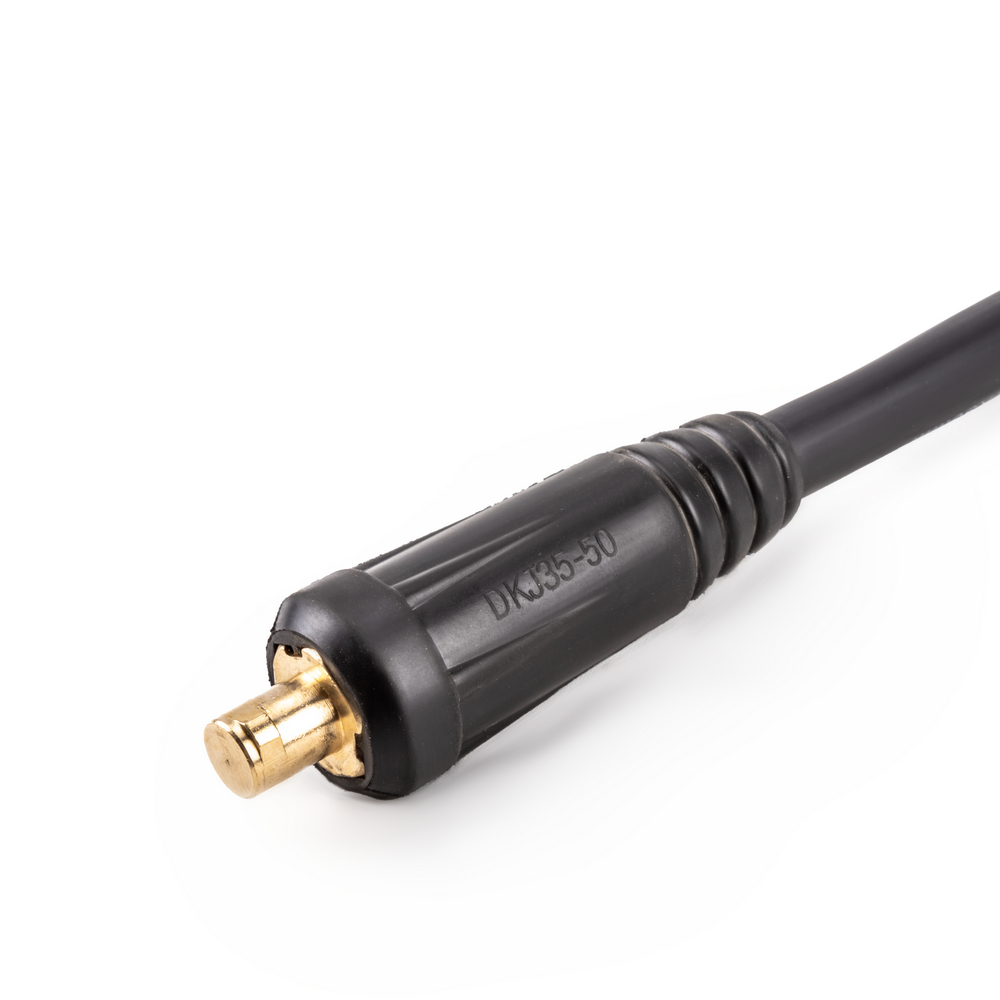 Кабель сварочный_ЭД 500А_Вилка 35-50, сеч. 50 мм2, 3 м