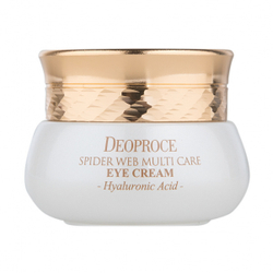 Deoproce Spider Web Multi-Care Eye Cream крем для кожи вокруг глаз с протеинами паутины