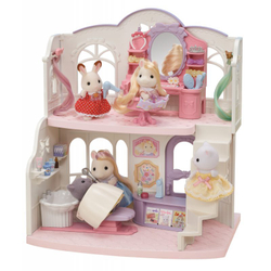 Набором Sylvanian Families Игровая площадка Салон красоты Пони