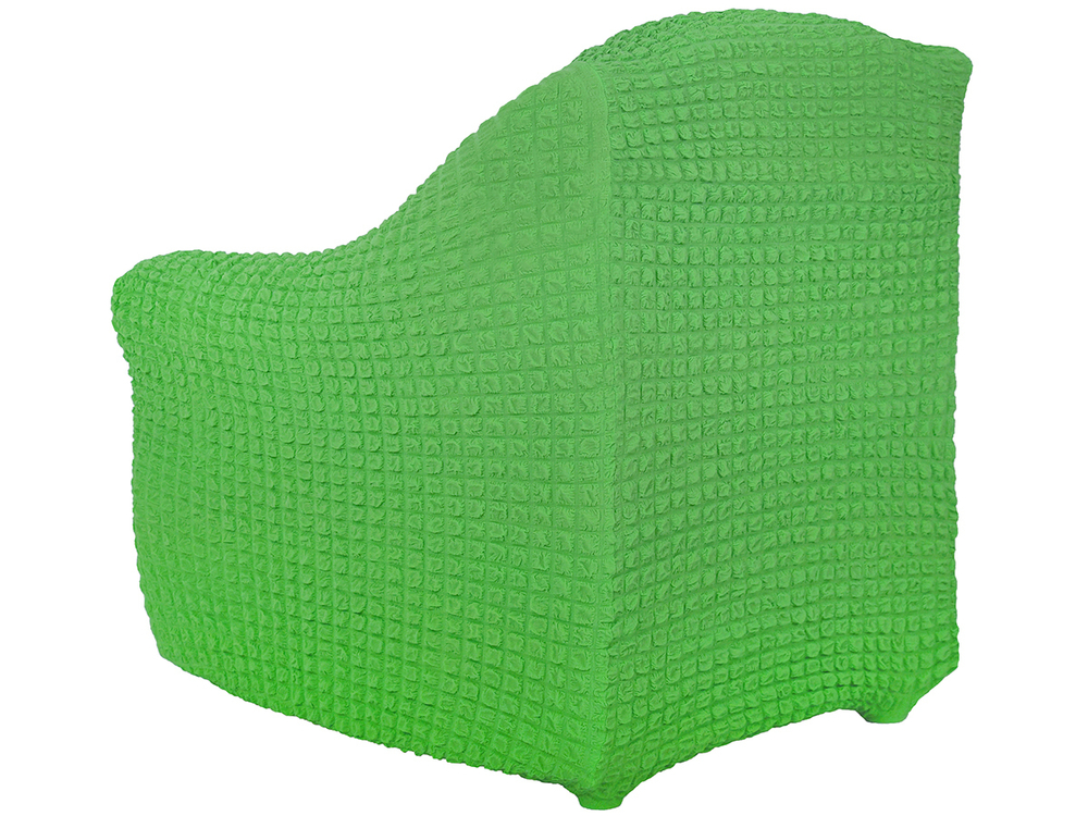 Чехол на кресло без оборки Модерн, цвет Фисташковый