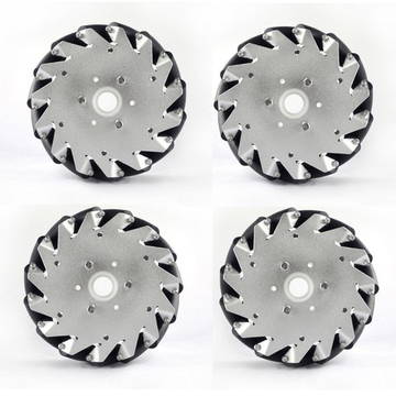 Набор из 4х колес Mecanum с подшипниками, 152 мм