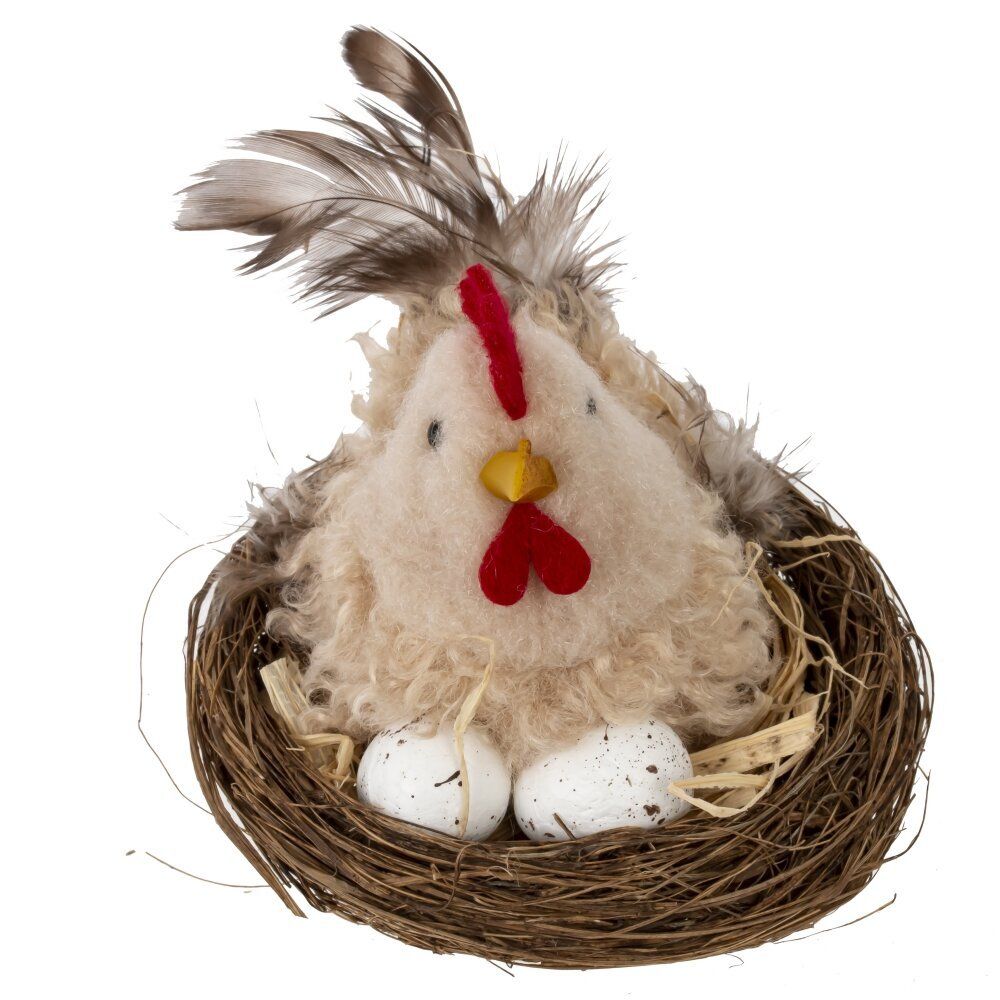 GAEM Изделие декоративное "Гнездо пасхальное" (блок 6шт), L7 W7 H7 см, 3в.