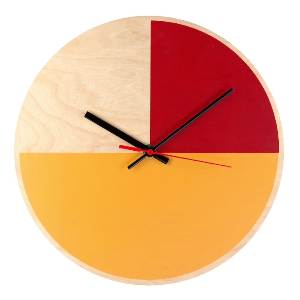 Часы настенные, модель 90, размер 280 *8 мм, материал-фанера, кварцевый механизм с плавным ходом