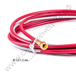 Канал 1,0-1,2мм сталь красный, 3м (124.0026/GM0510, RF-26, пр-во FoxWeld/КНР)