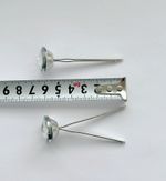 Стразы 22 мм на двойной ножке