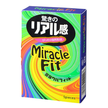 Презервативы Sagami Xtreme Miracle Fit 5 шт