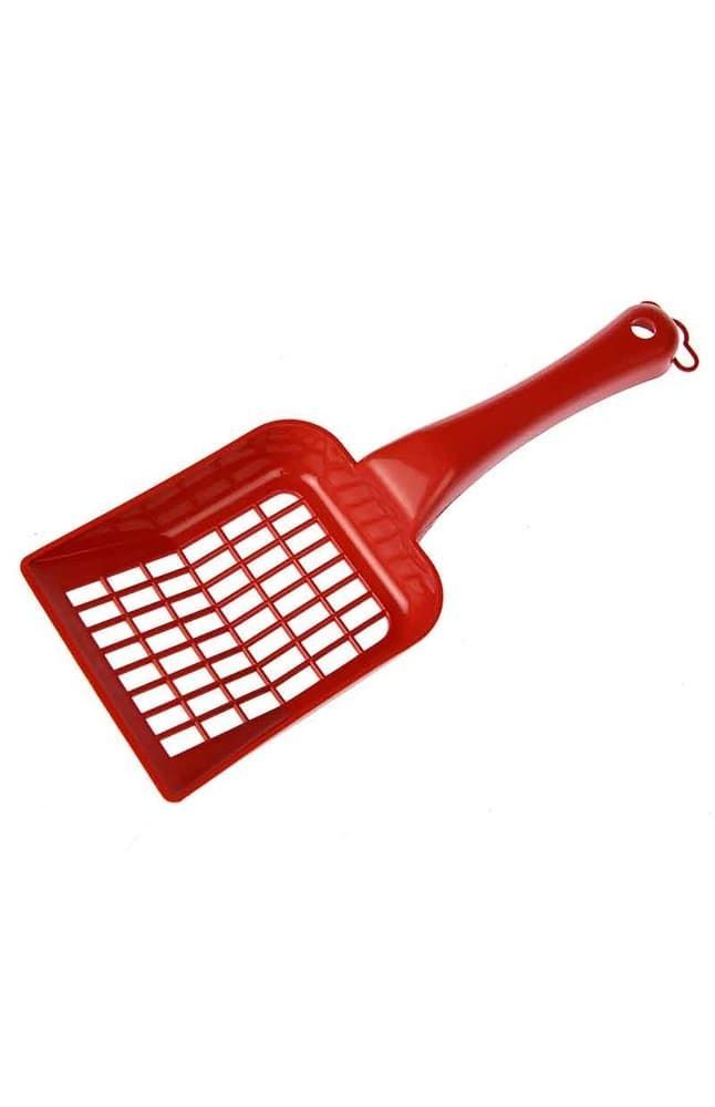 Совок (Moderna) "Scoopy" (26*10) бордовый д/туалета