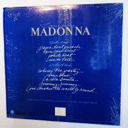 Винтажная виниловая пластинка LP Madonna True Blue (USA 1986)