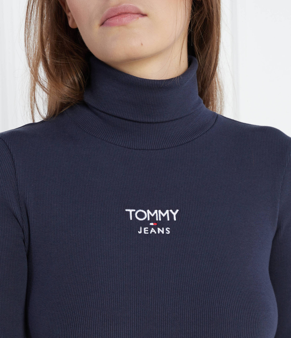 Платье TJW TURTLENECK ESS LOGO Tommy Jeans - темно-синий(DW0DW16481)
