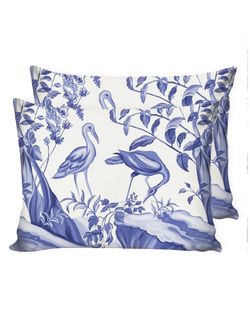 Постельное белье Сказка "Шинуазри" 1,5-сп Наволочка 50х70 см 1 шт Простынь на резинке 90х200 см Пододеяльник 145х215 см, перкаль