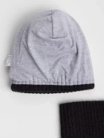 Шапка детская и снуд осенняя