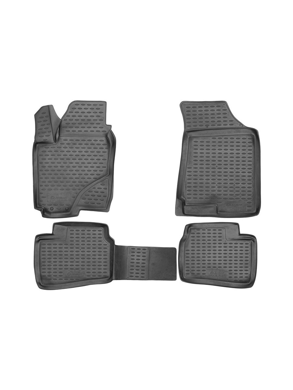 Коврики в салон для HYUNDAI Elantra, 2007-2010, 4 шт. (полиуретан) NLC.3D.20.21.210