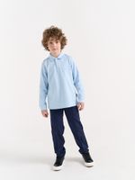 Рубашка поло "Голубая" 7+