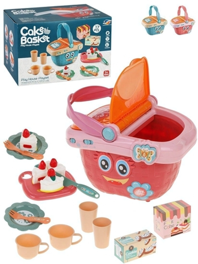 Набор Посуды на бат. 17 предм. в ассорт. коробка 1113