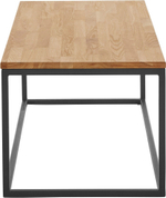 Стол журнальный дуб/металл