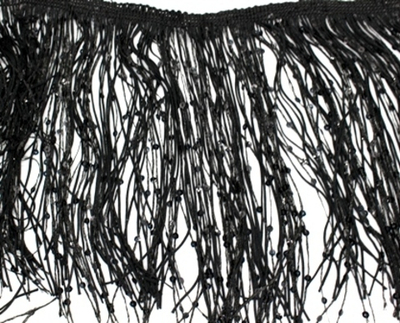 Тесьма текстиль бахрома пайетка, ш. 20 см