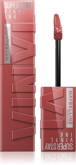 MAYBELLINE NEW YORK SuperStay Vinyl Ink - Долговременная помада в жидкой форме 115 PEPPY, 4 ml