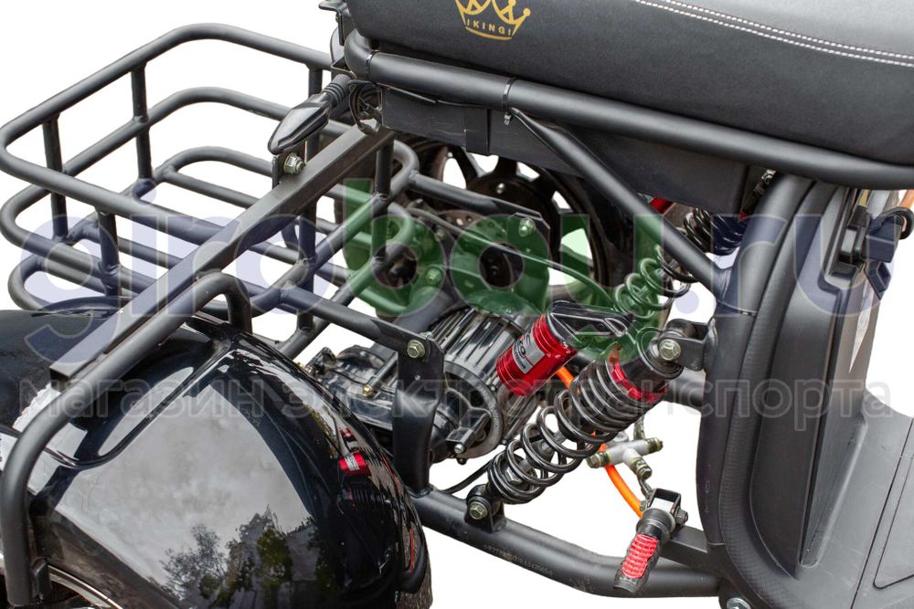 Электроскутер IKINGI X12 PRO TRIKE PLUS 3333W - Черный фото №17