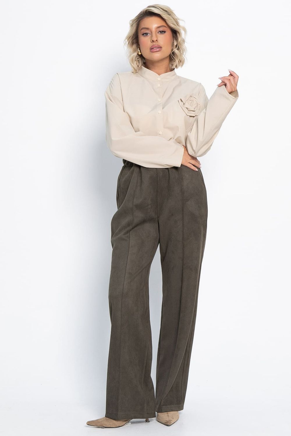 Брюки Лукас (зеленые) Б15032-39М LT Collection