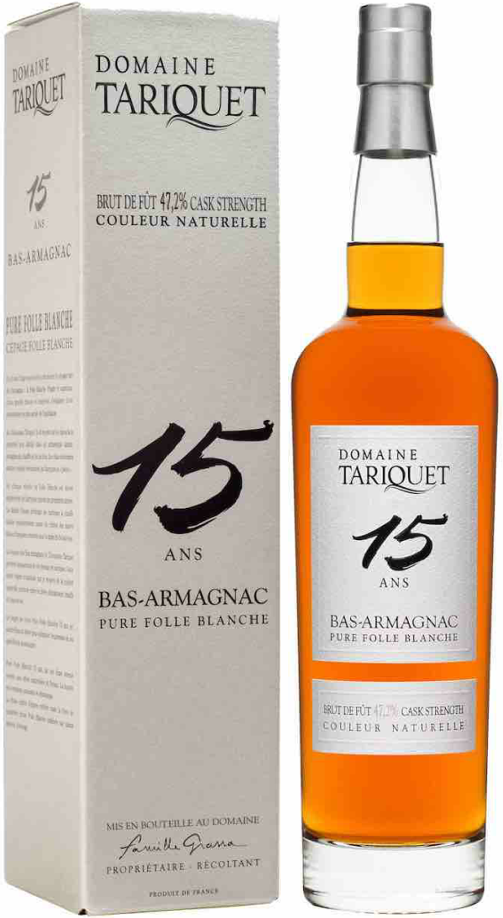 Арманьяк Domaine Tariquet Folle Blanche 15 years, 0,7 л