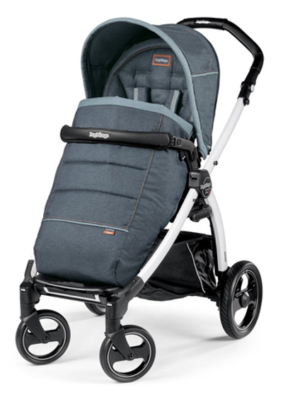 Прогулочная коляска Peg Perego Book S Pop Up Completo (шасси White/Black)