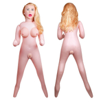 Кукла надувная с вибрацией и реалистичной головой Синди три отверстия 156 см