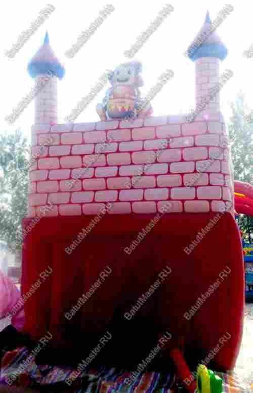 Надувной батут "Веселый замок"