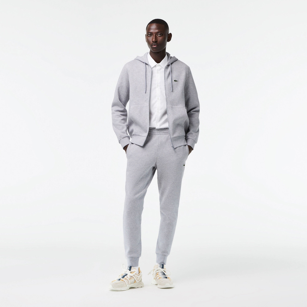 Мужские теннисные Костюмы Lacoste Core Solid Tracksuit Men - Lightgrey