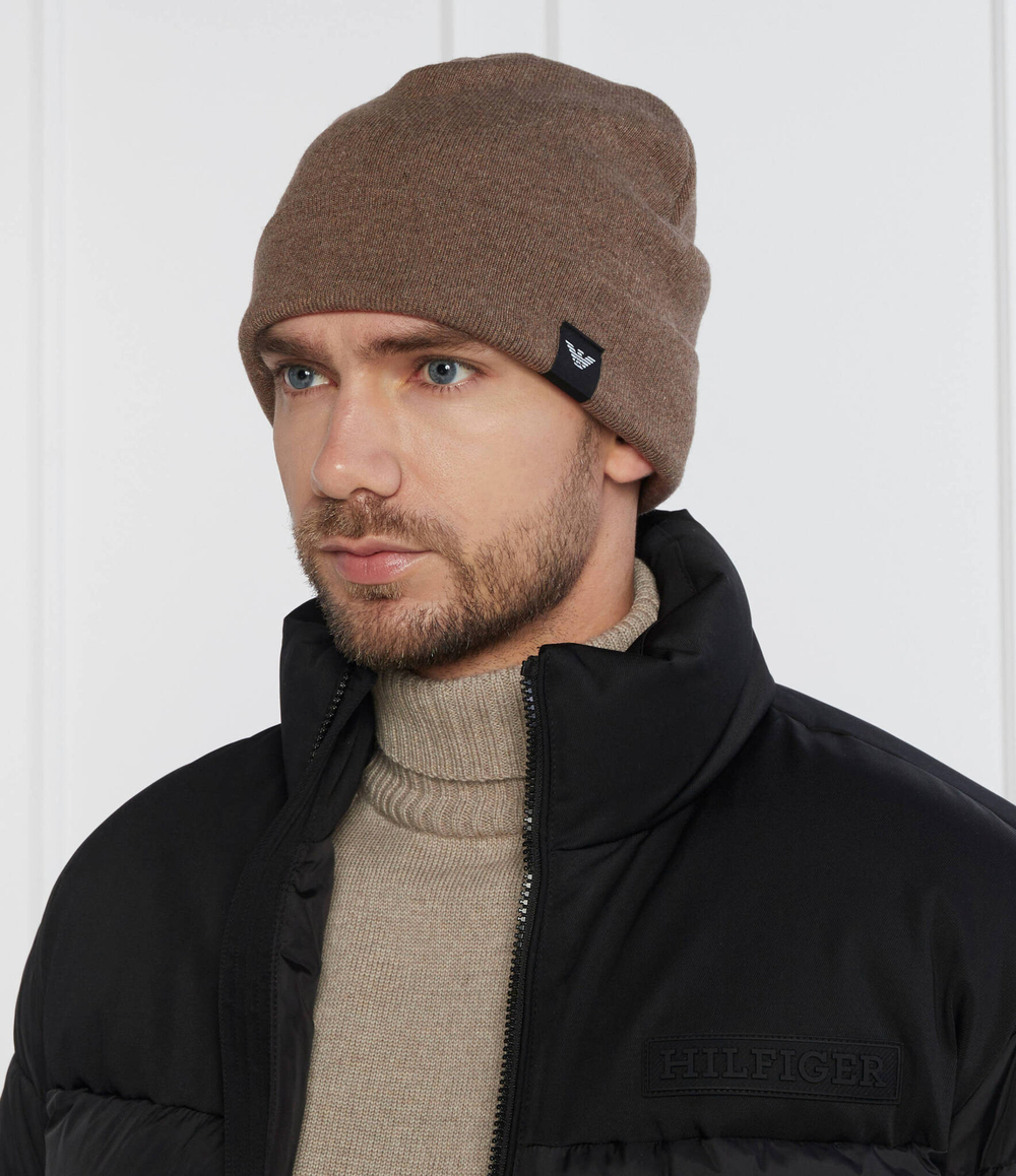 Шапка Emporio Armani - коричневый(627043 3F543)