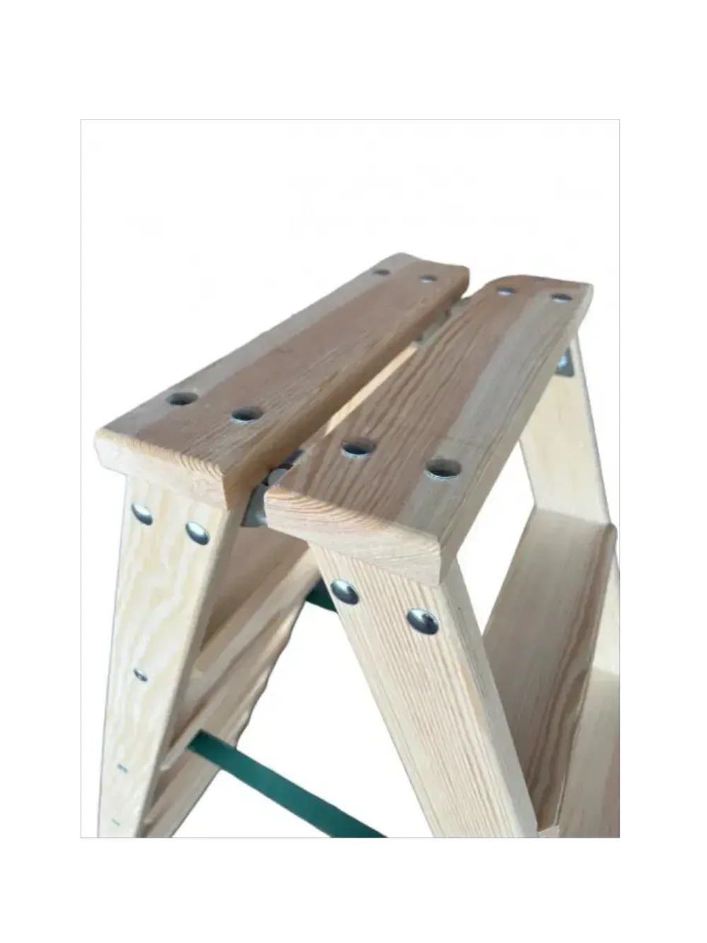 Стремянка деревянная 2х7 wide (рабоч. высота 3,1м)