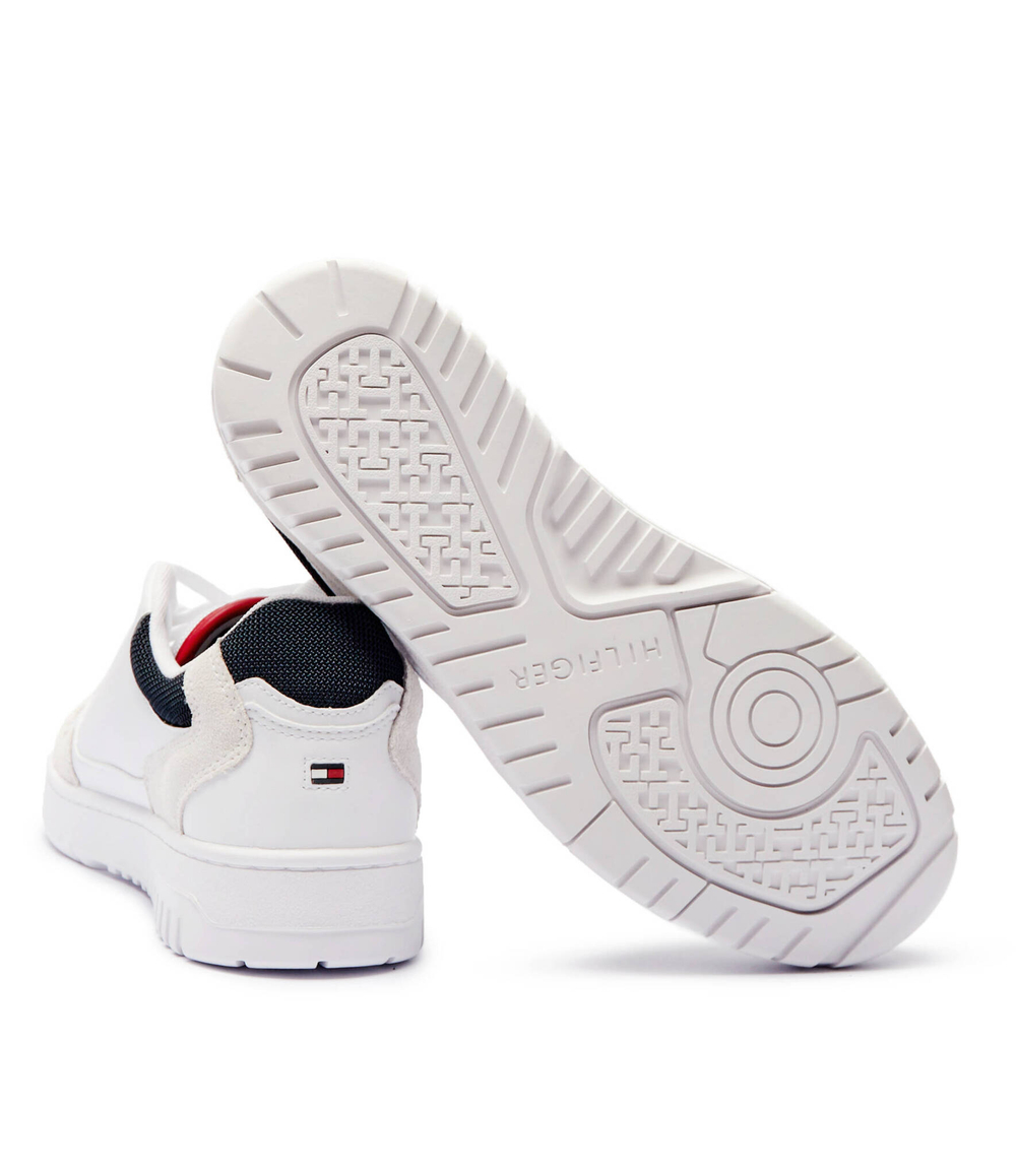 Кожаные кроссовки Tommy Hilfiger - белый(FM0FM05058)