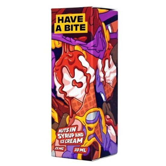 Жидкость Have a Bite (30 мл, 20 мг SALT) Nuts In Syrup & Ice Cream