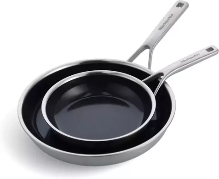 KitchenAid - Набор из 2-х многослойных сковород 20+28см. / артикул   CC006065-001  / GTIN 4894871004832