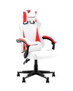 Кресло спортивное TopChairs Phantom бело-красный
