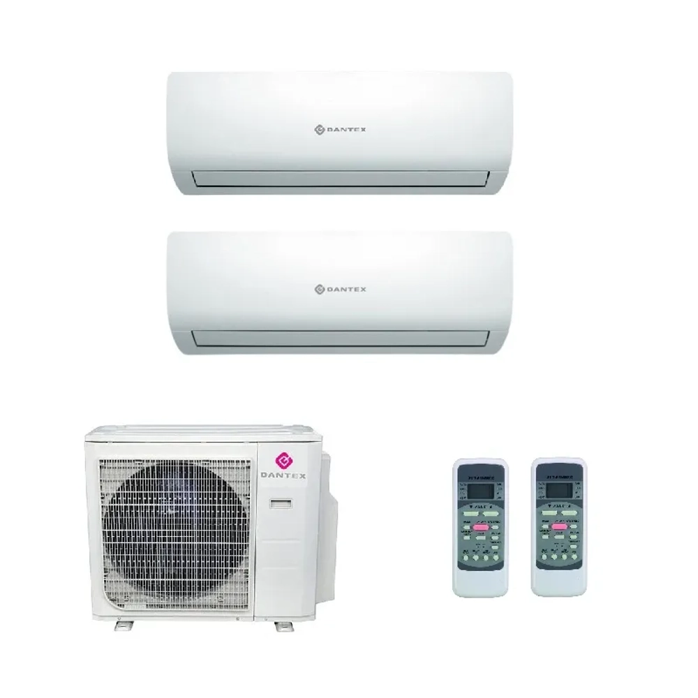 Мульти сплит-система Dantex RK-2M18HM3E-W / RK-M07C3N - 1шт. / RK-M09C3N - 1 шт.