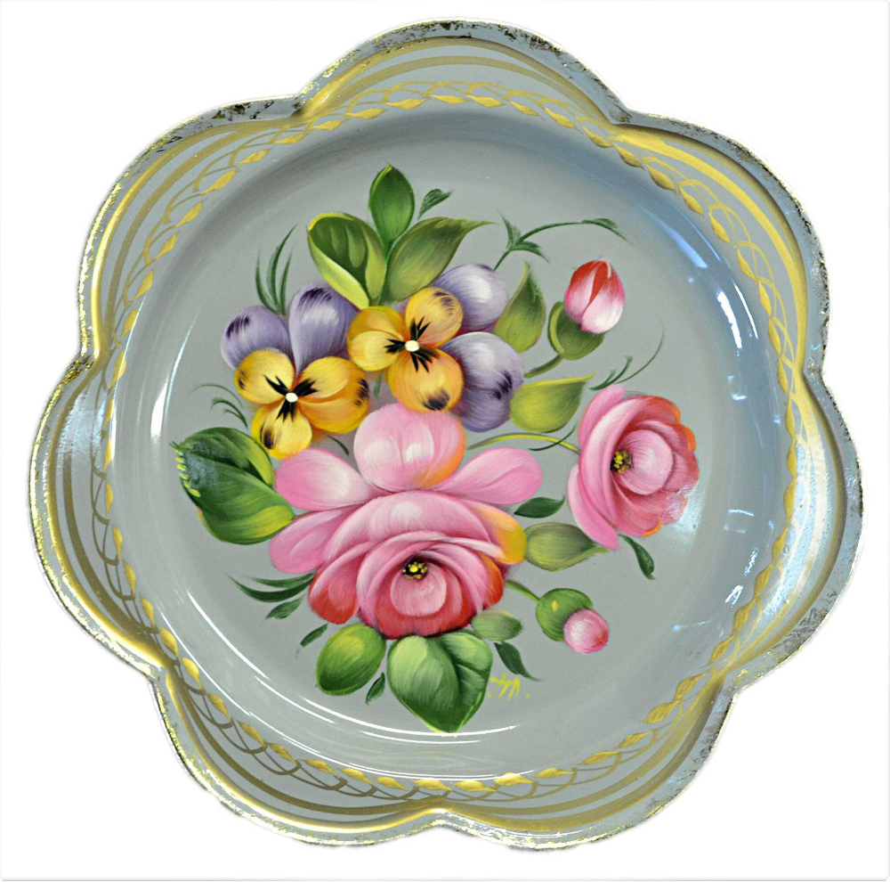 Zhostovo metal tray A1D17082423