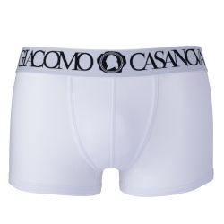 Мужские трусы боксеры белые CASANOVA 0005B