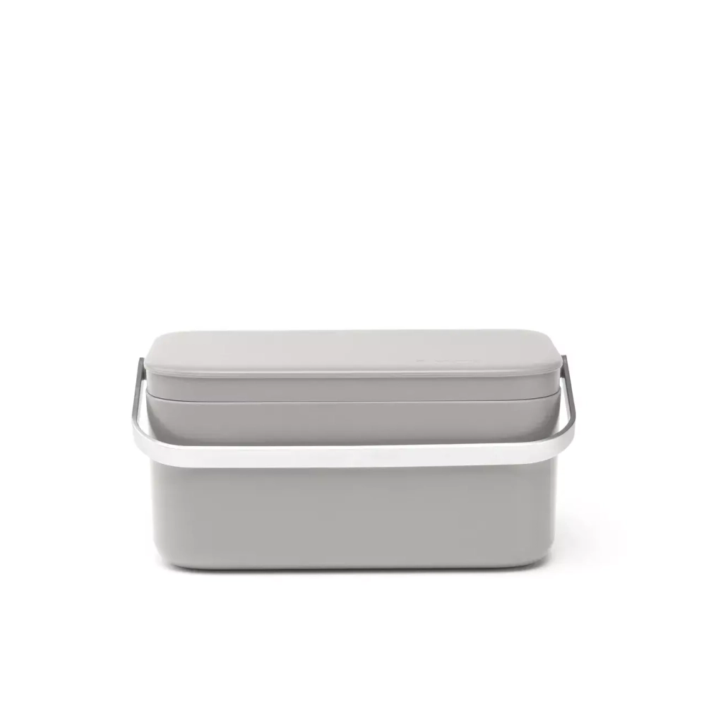 Brabantia - Контейнер для мусора Sort &amp; Go 1,8л, серый / артикул   230080  / GTIN 8710755230080