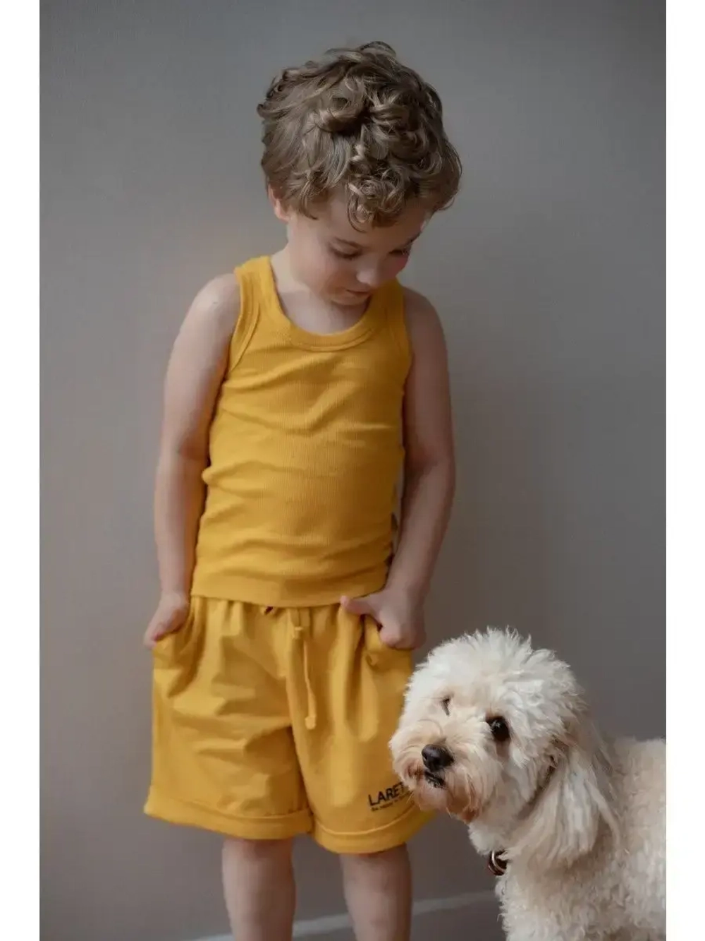 Костюм для мальчика, шорты и майка