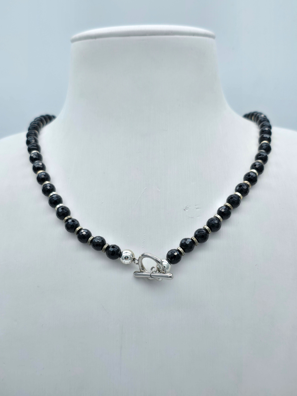 91004394 Колье Роман с камнем