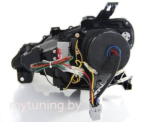 Передние фары Toyota GT86 black tru drl