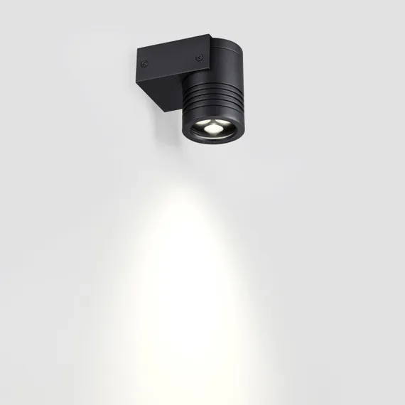 6648/6WL NATURE ODL24 000 черный/металл Фасадный светильник IP67 LED CREE 6W 4000K 30° AC85-265V STIMA