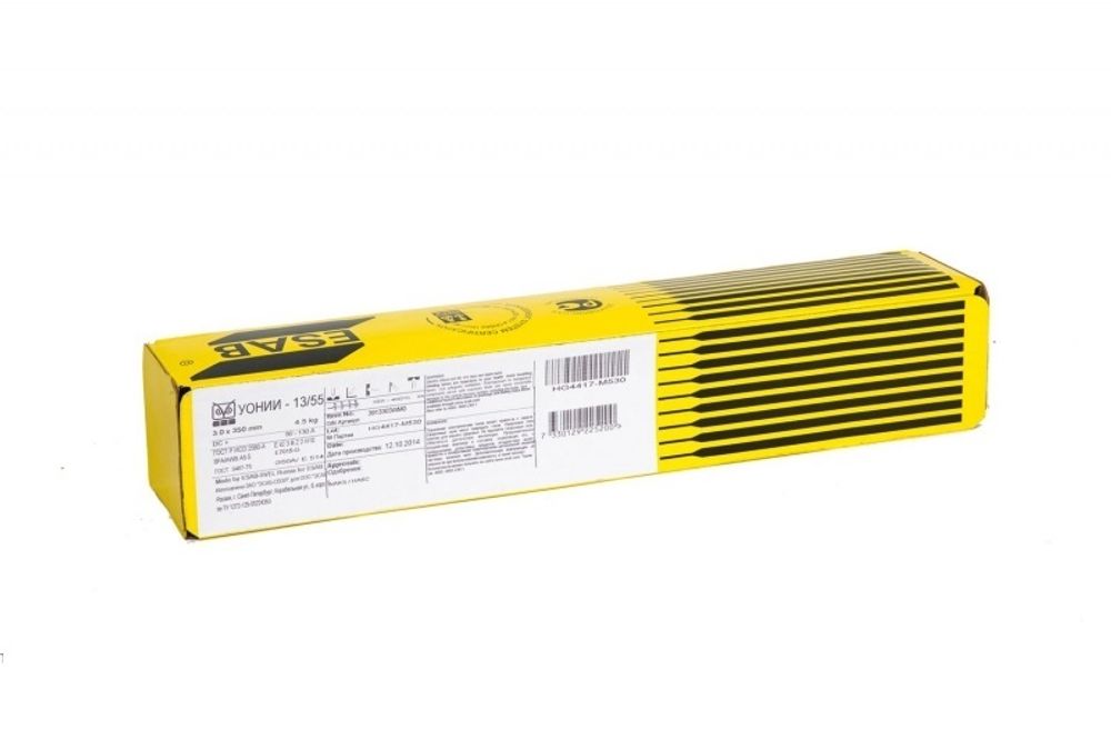 Сварочные электроды УОНИИ - 13/55 2.0x300mm 2.0 kg