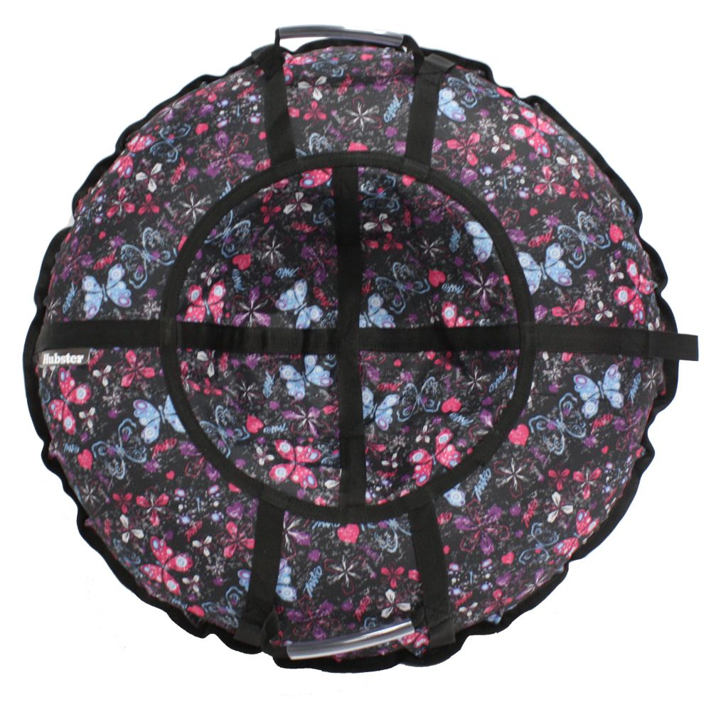 Тюбинг Hubster Люкс Pro Бабочки черные